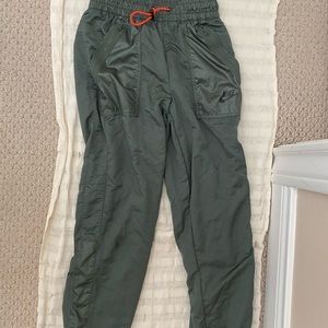 Nike Metallic sweatpants petite